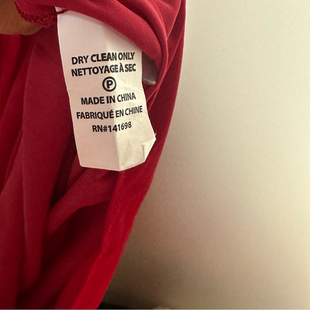 Ramy Brook Ruby Elegant Flowy Red Halter Neck Dre… - image 5